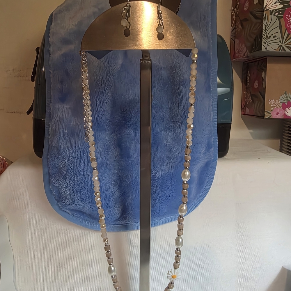 Paparazzi Silver Beaded Necklace - Picture 6 of 7
